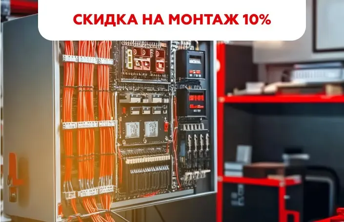 Скидка на монтаж